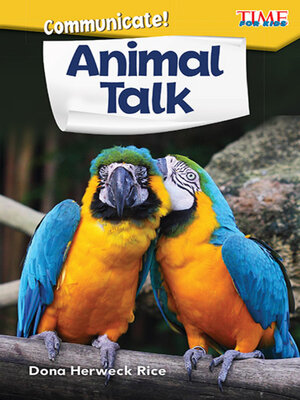 cover image of Communicate! Animal Talk